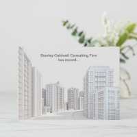 Moderne Stadtarchitektur - Individuelle Geschäftse