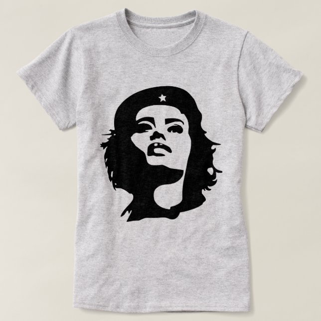 MODERNE STÄDTISCHE REVOLUTIONÄRE FRAUENDESIGN T-Shirt (Design vorne)