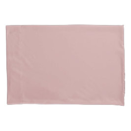 Moderne staubige Rose rosa Solid Color Kissenbezug