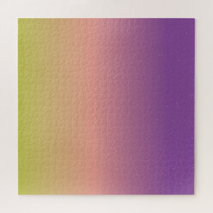 Moderne Sternenhimmel-Verlaufs-Regenbogenfarbe Lil Puzzle