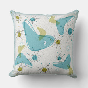 Moderne Sternexplosion Mitte des Jahrhunderts + Go Kissen