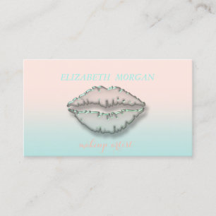 Moderne Stil,Makeup-Artist,Lippen Visitenkarte