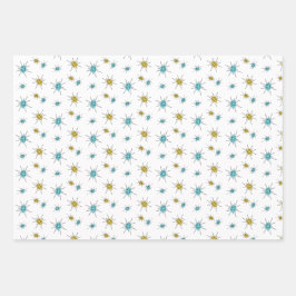 Moderne Stile des Mittelalters Geschenkpapier Set