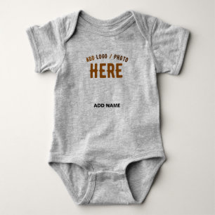 MODERNE, STILVOLL KUNDENBARE HEATHER GRAY BRANNT BABY STRAMPLER