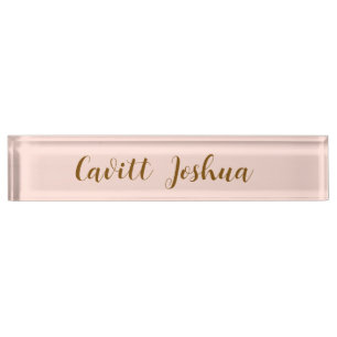 Moderne Stilvolle Benutzerdefinierte Name Namensplakette