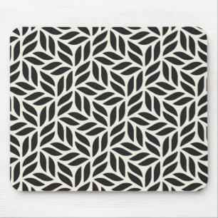 Moderne stilvolle Blattmuster Mousepad