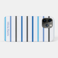 Moderne stilvolle blaue Streifen individuell