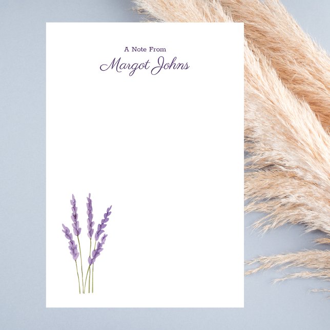 Moderne, stilvolle, einfache Wasserfarbenflora Post-it Klebezettel (Von Creator hochgeladen)