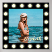 Moderne, stilvolle, einzigartige Schwarz-Quadrat-F