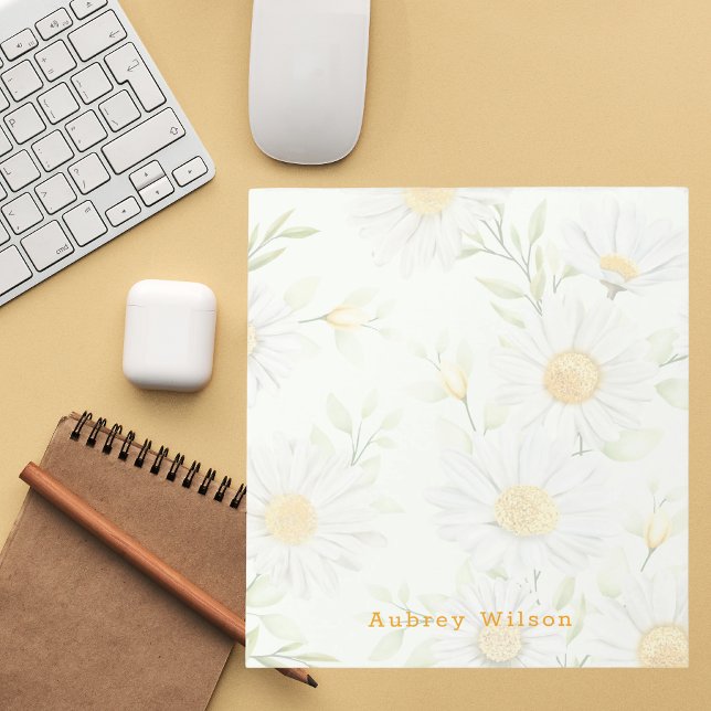 Moderne, stilvolle Floral Watercolor Notizblock (Von Creator hochgeladen)