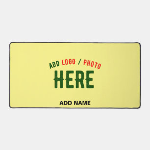 MODERNE, STILVOLLE KUNSTSTOFFMARKE PASTEL YELLOW SCHREIBTISCHUNTERLAGE