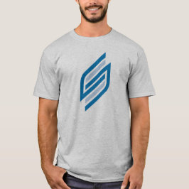 Moderne stilvolle Letter S-Monogramm T-Shirt