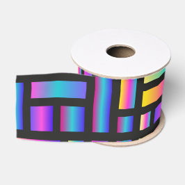 Moderne stilvolle Muster - Geometrischer Tartan Ripsband