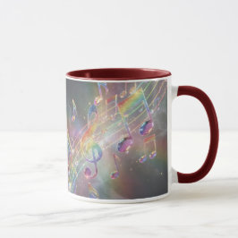 Moderne, stilvolle Pitch Notes Tasse