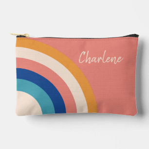 Moderne stilvolle Retro-Kosmetik Zubehörtasche