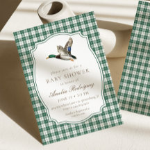 Moderne Stockenten-Entenküken-Baby-Party