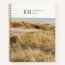 Moderne Strand-Abenteuer-Monogramm 