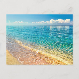 Moderne Strandlandschaft Natur Postkarte