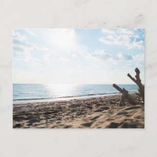 Moderne Strandlandschaft Natur Postkarte