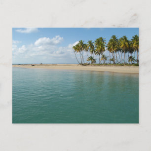 Moderne Strandlandschaft Natur Postkarte