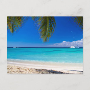 Moderne Strandlandschaft Natur Postkarte