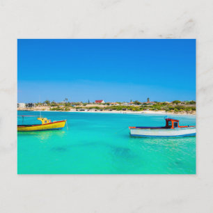 Moderne Strandlandschaft Natur Postkarte