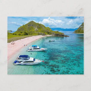 Moderne Strandlandschaft Natur Postkarte