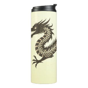 Moderne Streetwear-Grafikdesign Thermosbecher