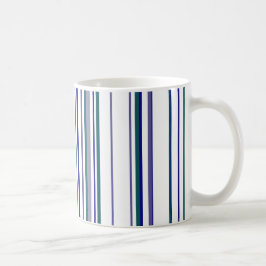 Moderne Streifen Kaffeetasse