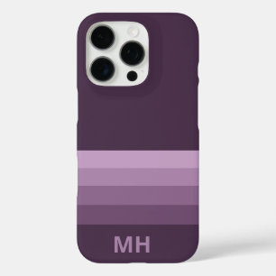 Moderne Streifen Minimal iPhone 16 Pro Hülle