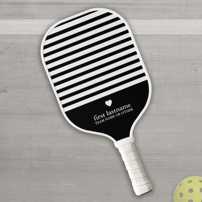 Moderne Streifen mit hochskaliger Mittelröhre Pickleball Schläger (Von Creator hochgeladen)