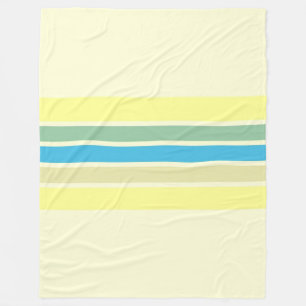 moderne Strickkunst Fleecedecke