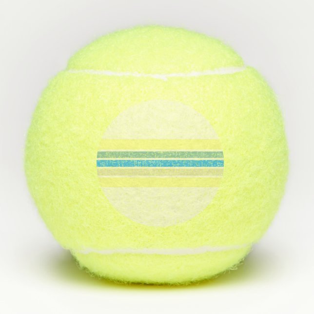 moderne Strickkunst Tennisbälle (Vorderseite)