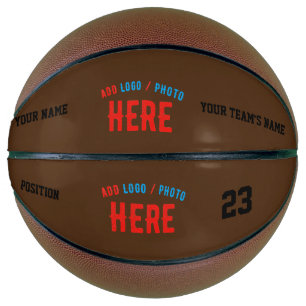 MODERNE, STYLISCH BROWN BROWN ÜBERPRÜFTE MARKENZEI BASKETBALL