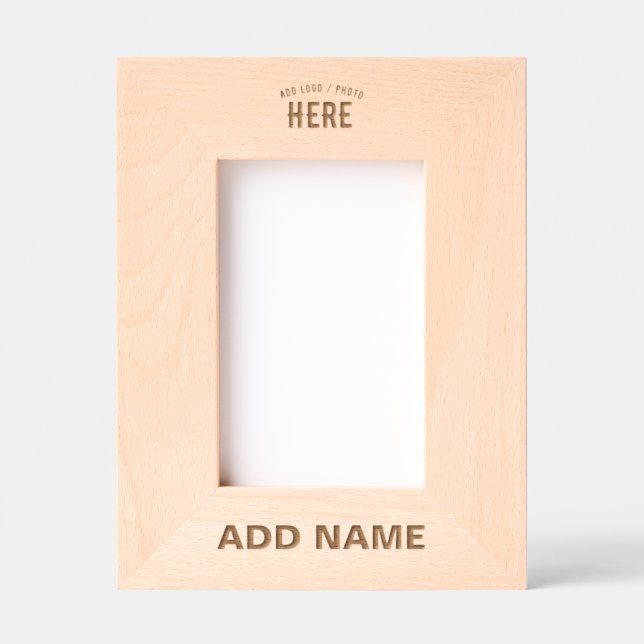 MODERNE, STYLISCH BROWN BROWN ÜBERPRÜFTE MARKENZEI GEÄTZTE RAHMEN (Vorderseite)