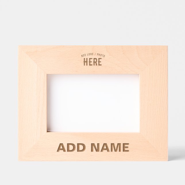 MODERNE, STYLISCH BROWN BROWN ÜBERPRÜFTE MARKENZEI GEÄTZTE RAHMEN (Vorderseite)