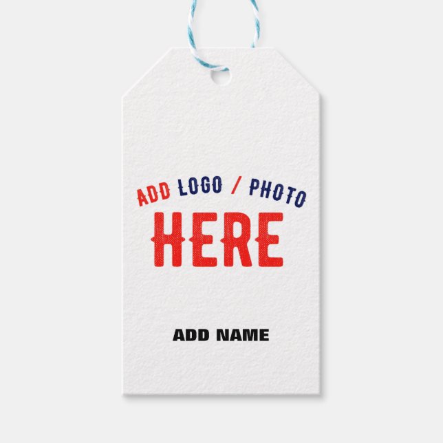 MODERNE, STYLISCH BROWN BROWN ÜBERPRÜFTE MARKENZEI GESCHENKANHÄNGER (Vorderseite)