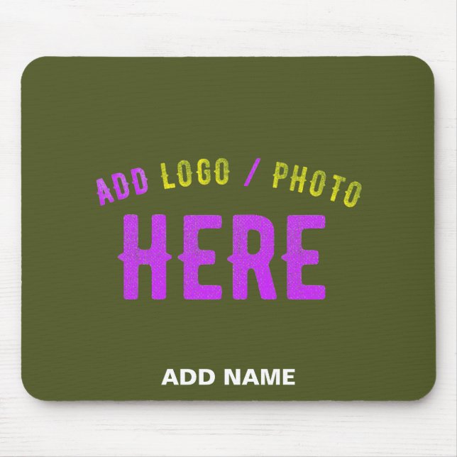 MODERNE STYLISCH-KUSTOM-ARMY GREEN-VERIFIED MARKIE MOUSEPAD (Vorne)