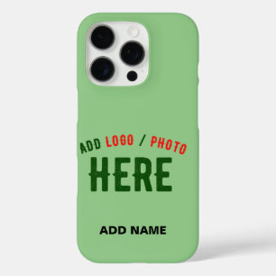 MODERNE STYLISCH MINT GREEN ÜBERPRÜFT MARKIERT iPhone 16 PRO HÜLLE