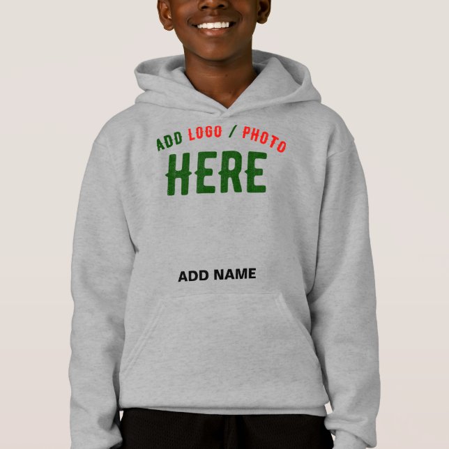 MODERNE, STYLISCH ZOLLBARE ASH-VERIFIED MARKIERT HOODIE (Vorderseite)