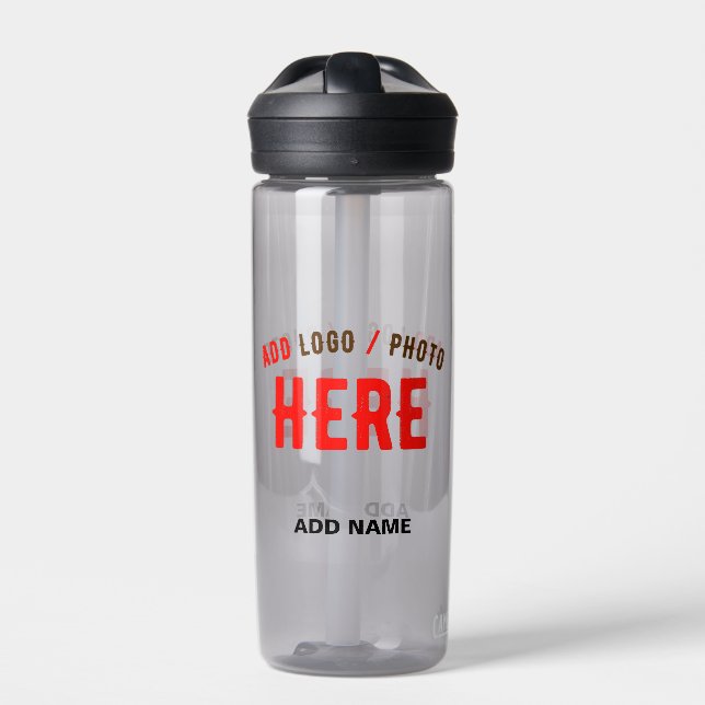 MODERNE, STYLISCH ZOLLBARE ASH-VERIFIED MARKIERT TRINKFLASCHE (Vorderseite)