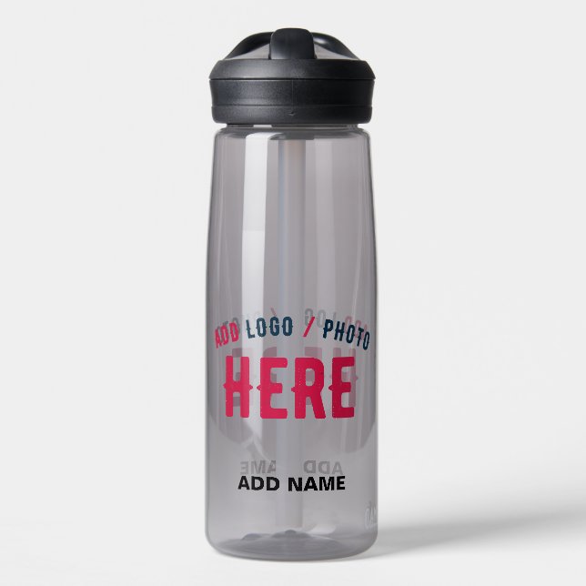MODERNE, STYLISCH ZOLLBARE ASH-VERIFIED MARKIERT TRINKFLASCHE (Vorne)