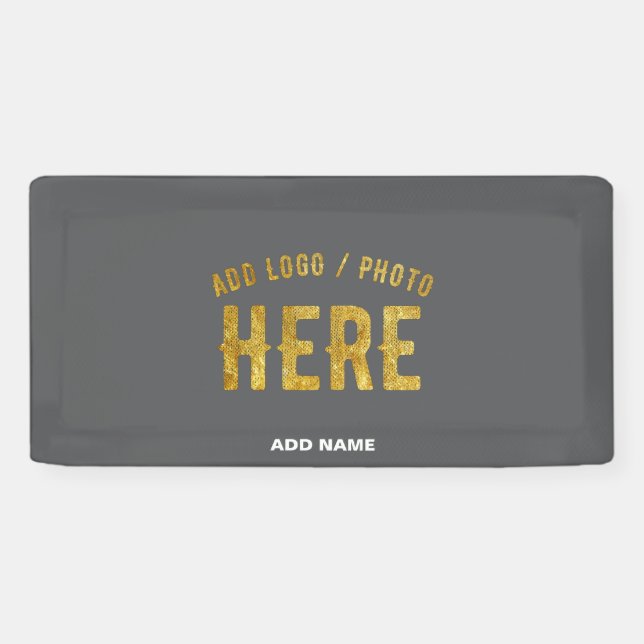 MODERNE, STYLISCH ZOLLBARE GRAU-ÜBERPRÜFTE MARKENB BANNER (Horizontal)