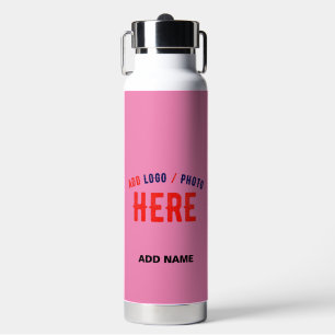 MODERNE, STYLISCH ZOLLBARE PINKE, ÜBERPRÜFT MARKIE TRINKFLASCHE