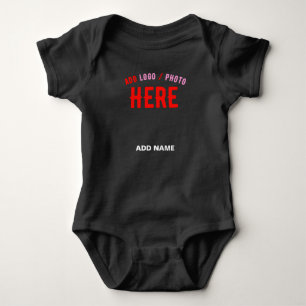 MODERNE, STYLISCH ZOLLBARE, SCHWARZE VERIFIZIERTE BABY STRAMPLER