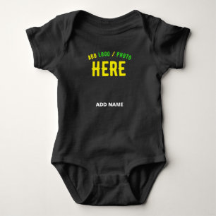 MODERNE, STYLISCH ZOLLBARE, SCHWARZE VERIFIZIERTE BABY STRAMPLER