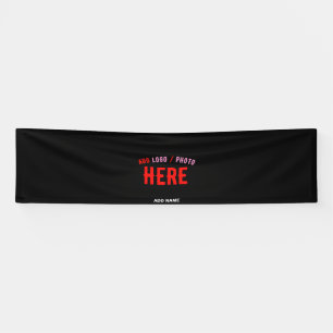 MODERNE, STYLISCH ZOLLBARE, SCHWARZE VERIFIZIERTE  BANNER