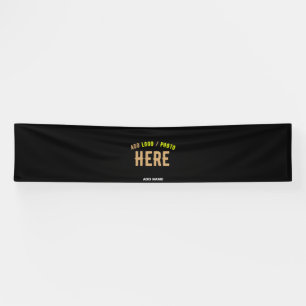 MODERNE, STYLISCH ZOLLBARE, SCHWARZE VERIFIZIERTE BANNER
