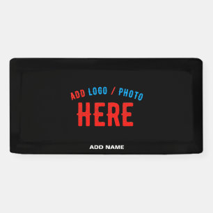 MODERNE, STYLISCH ZOLLBARE, SCHWARZE VERIFIZIERTE  BANNER