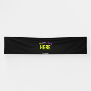 MODERNE, STYLISCH ZOLLBARE, SCHWARZE VERIFIZIERTE BANNER